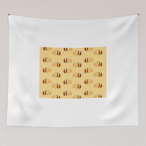Item preview, Bees holding flowers - FinnLeaf designed and sold by FinnLeaf.