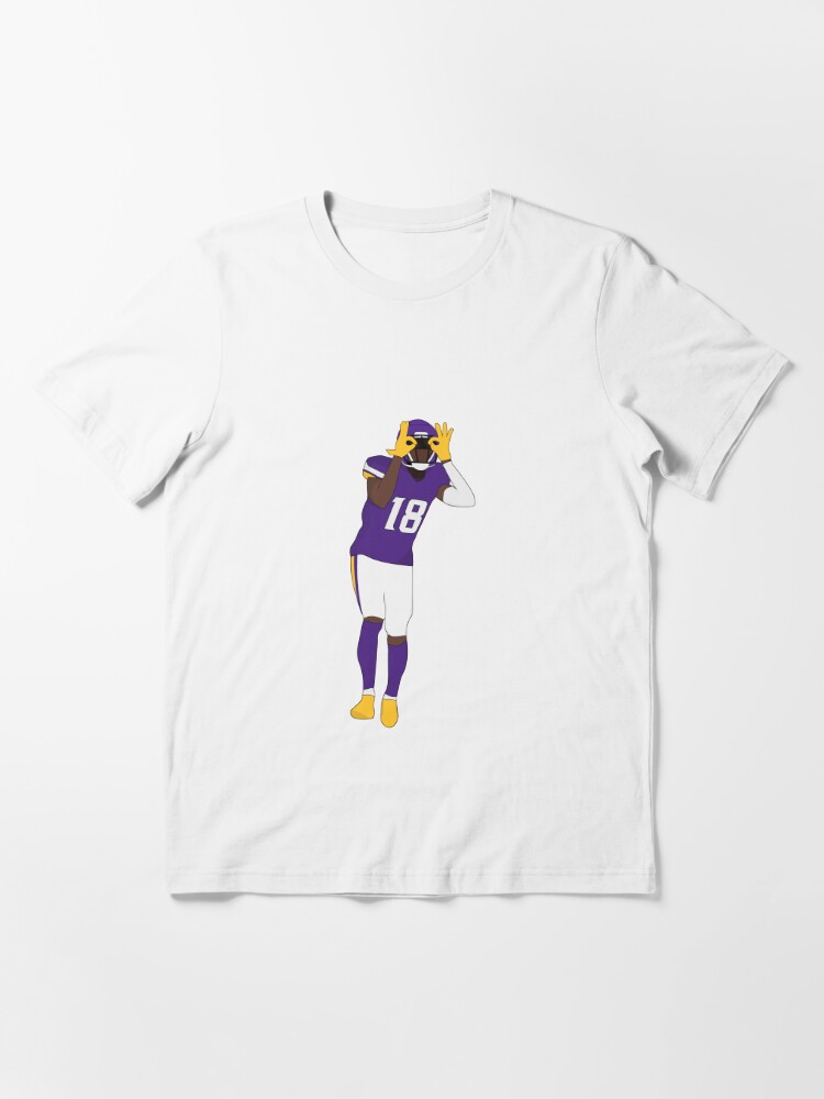 Justin Jefferson Shirt 90s Vintage Graphic Minnesota Football Shirt