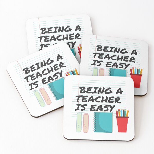 Item preview, Being A Teacher Is Easy designed and sold by morrismorgan.