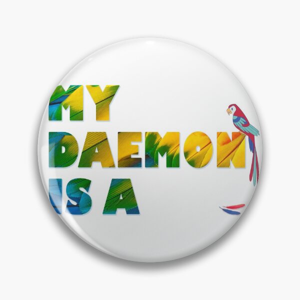 Item preview, MY DAEMON IS A PARROT designed and sold by thebowtrucklesh.