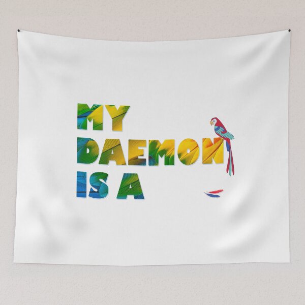 Item preview, MY DAEMON IS A PARROT designed and sold by thebowtrucklesh.
