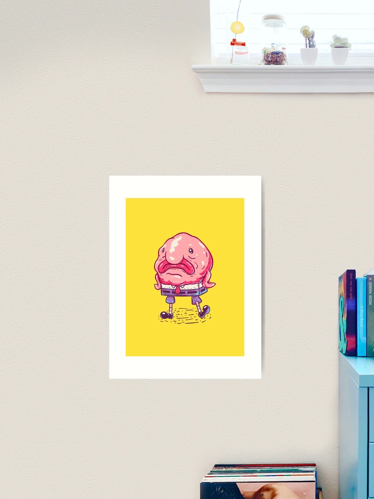 Blobfish Is My Spirit Animal Funny Blobfish Meme Canvas Print / Canvas Art  by EQ Designs - Fine Art America