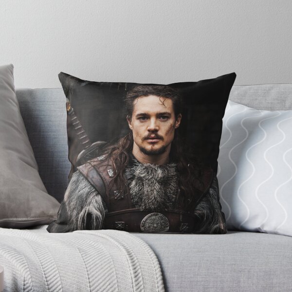 Uhtred of Bebbanburg The Last Kingdom netflix series Throw Pillow