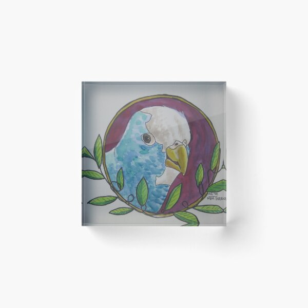 Item preview, August the White Capped Pionus designed and sold by vampiricconure.