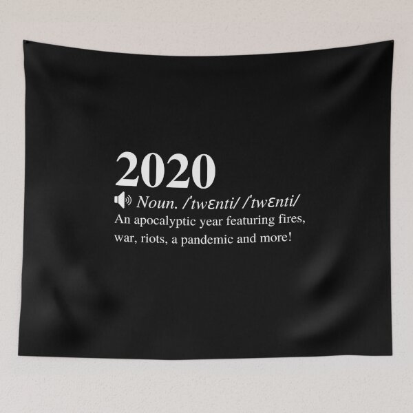 Item preview, 2020 Definition: An Apocalyptic Year Featuring Fires, War, Riots, A Pandemic and More! Hilarious 2020 Meme.  designed and sold by mind-illusions.