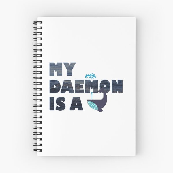 Item preview, MY DAEMON IS A WHALE designed and sold by thebowtrucklesh.