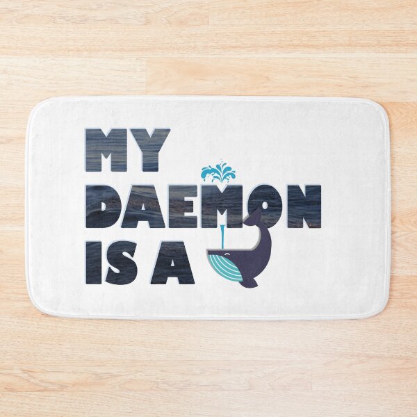 Item preview, MY DAEMON IS A WHALE designed and sold by thebowtrucklesh.