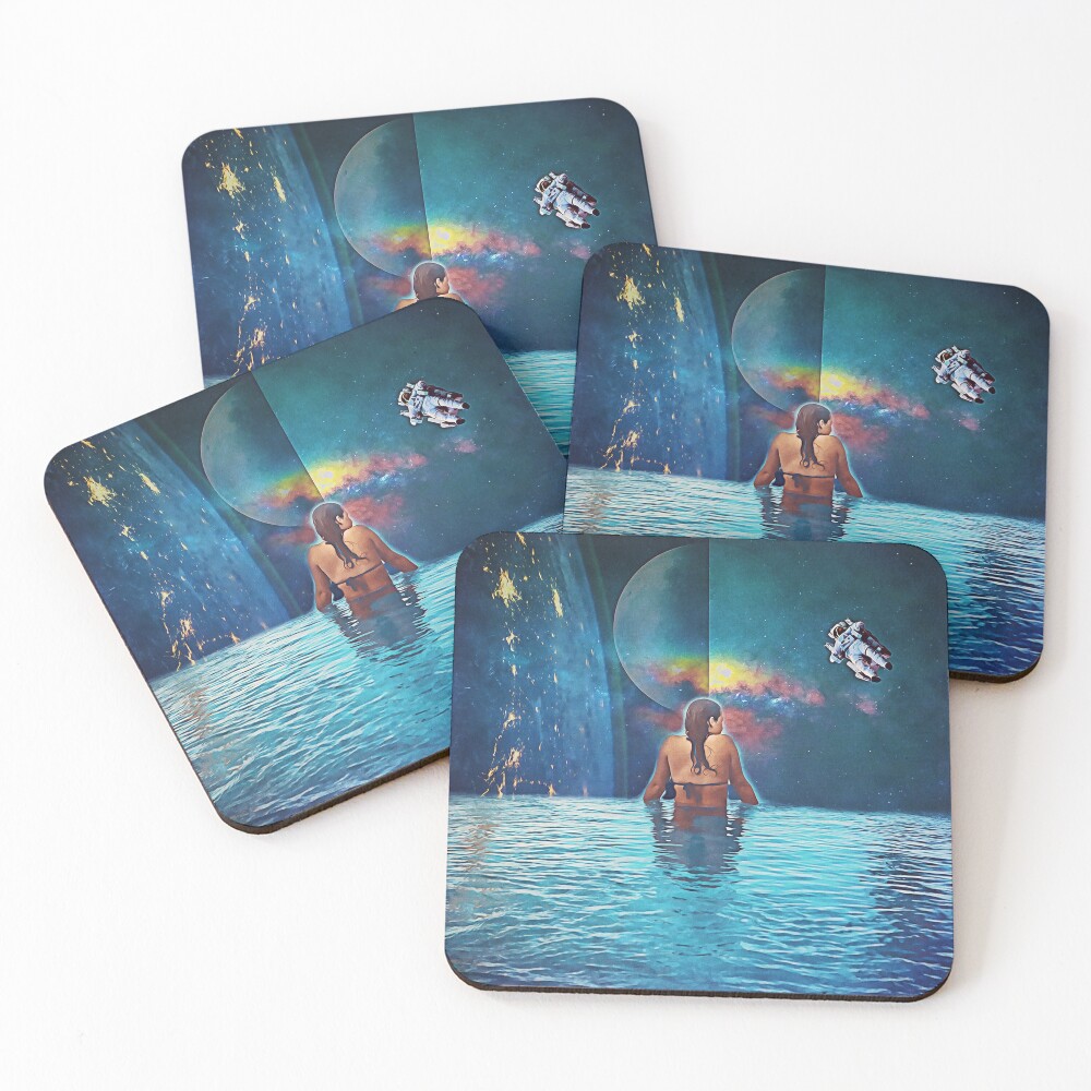 Item preview, Coasters (Set of 4) designed and sold by PopVelvet.