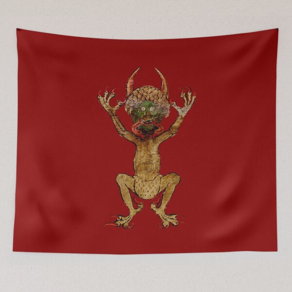 Item preview, Codex Gigas Devil (on red) designed and sold by DotorEaon.