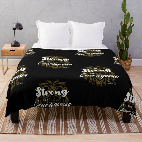 Item preview, Be Strong and Courageous | Joshua 1:9 | Lion | Bible Verse | Christian | designed and sold by Jeleedesigns.