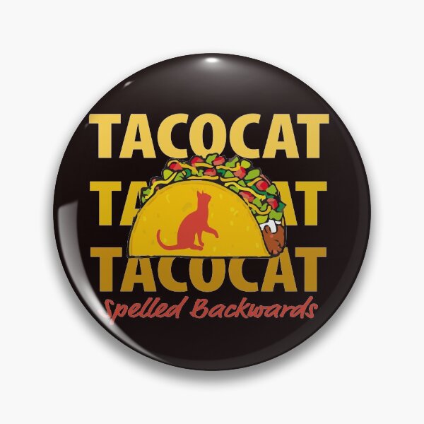 Item preview, Tacocat spelled backwards taco cat designed and sold by JAZTshirt.