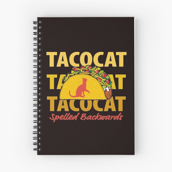Item preview, Tacocat spelled backwards taco cat designed and sold by JAZTshirt.
