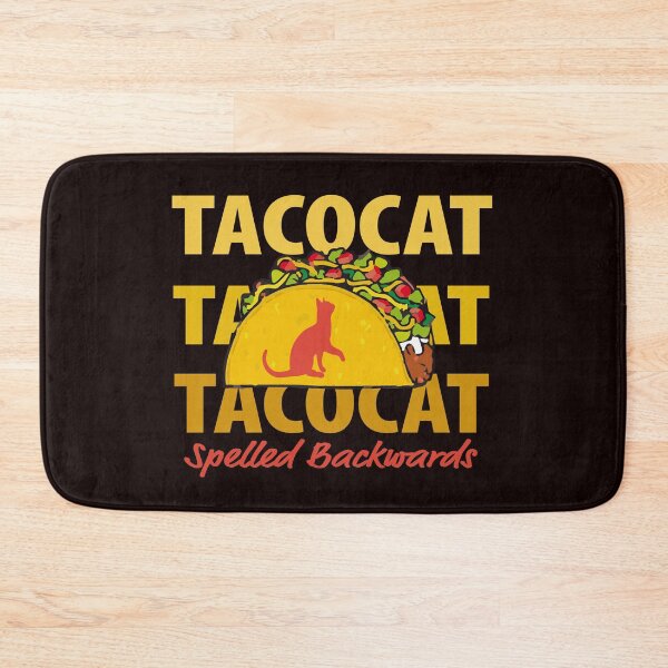 Item preview, Tacocat spelled backwards taco cat designed and sold by JAZTshirt.