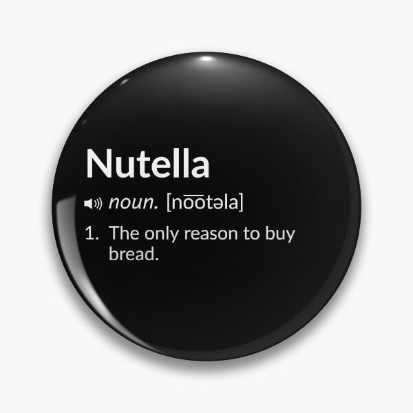 Item preview, Funny Definition: Nutella designed and sold by T-ShirtGuy.