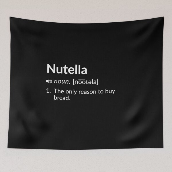 Item preview, Funny Definition: Nutella designed and sold by T-ShirtGuy.