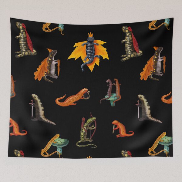 Item preview, Medieval Salamanders and Newts  designed and sold by ELMayer.