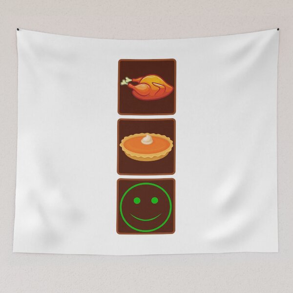 Item preview, Happy Thanksgiving Checklist Turkey Pumpkin Pie  designed and sold by RGVDesigns.