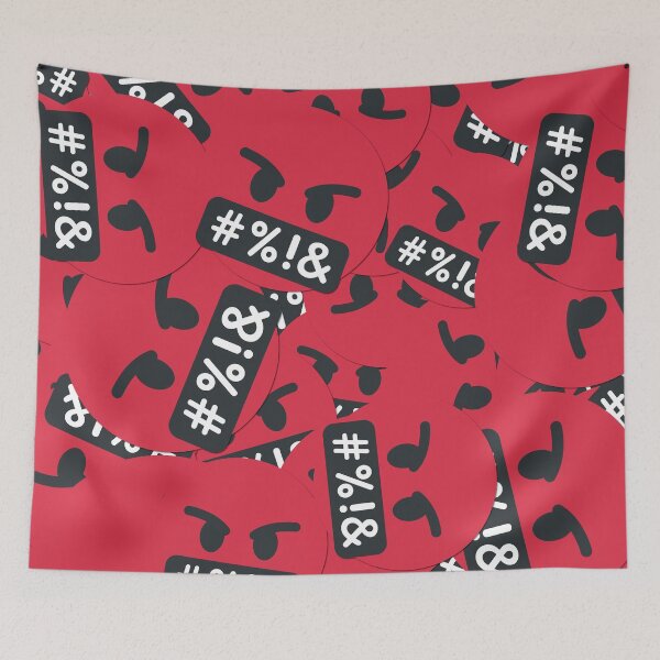 Item preview, Swearing Face designed and sold by Stitchmoji.