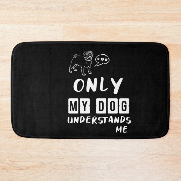 Item preview, Only My Dog Understands Me designed and sold by MedBoularouah.