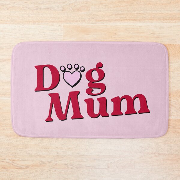 Item preview, Dog Mum love heart quote designed and sold by lozchai.