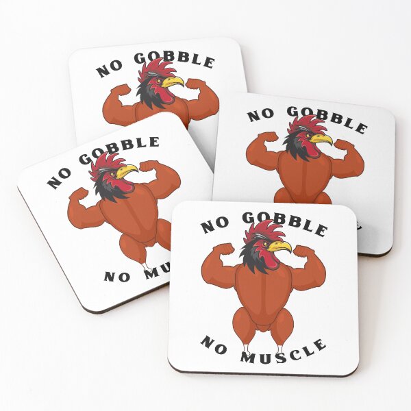 Item preview, No Gobble No Muscle Heavyweight Turkey Workout designed and sold by RGVDesigns.
