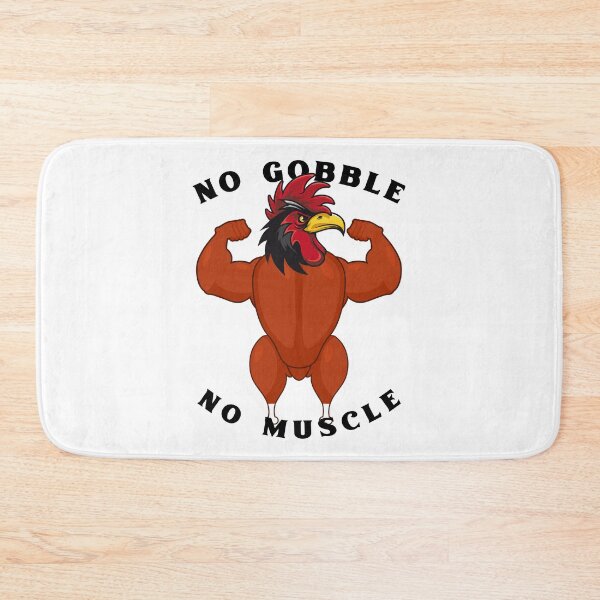 Item preview, No Gobble No Muscle Heavyweight Turkey Workout designed and sold by RGVDesigns.