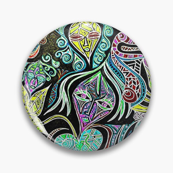 Item preview, Tribal Blue designed and sold by Ronnie Greenspan.