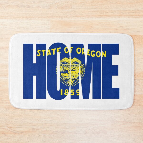 Item preview, Oregon Home - State Flag designed and sold by DonDota.