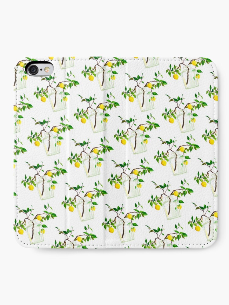 Alternate view of Lemon Tree iPhone Wallet