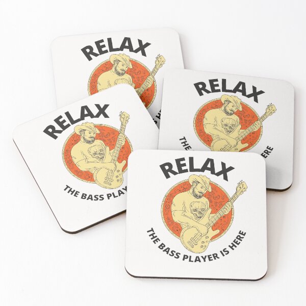 Item preview, Relax The Bass Player Is Here designed and sold by Macka137.