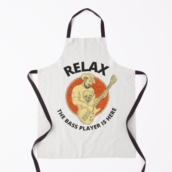 Item preview, Relax The Bass Player Is Here designed and sold by Macka137.