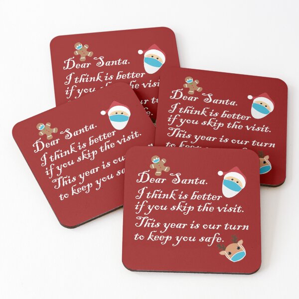 Item preview, Christmas In Quarantine Funny Letter To Santa designed and sold by johnmgr21.