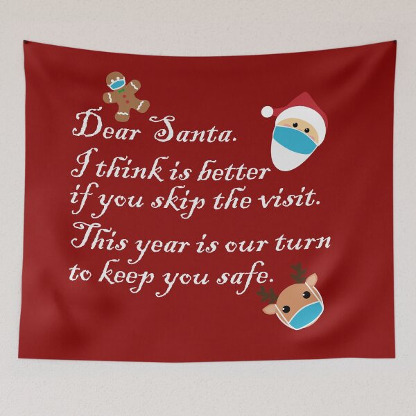 Item preview, Christmas In Quarantine Funny Letter To Santa designed and sold by johnmgr21.