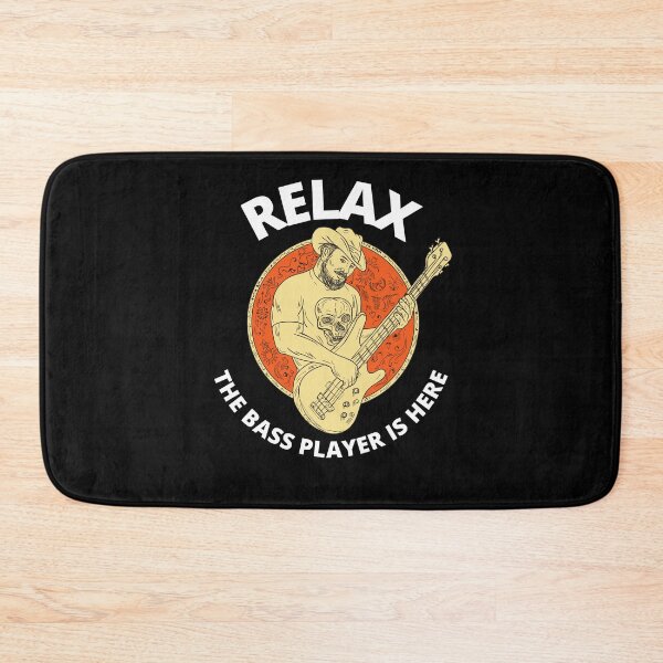 Item preview, Relax The Bass Player Is Here designed and sold by Macka137.