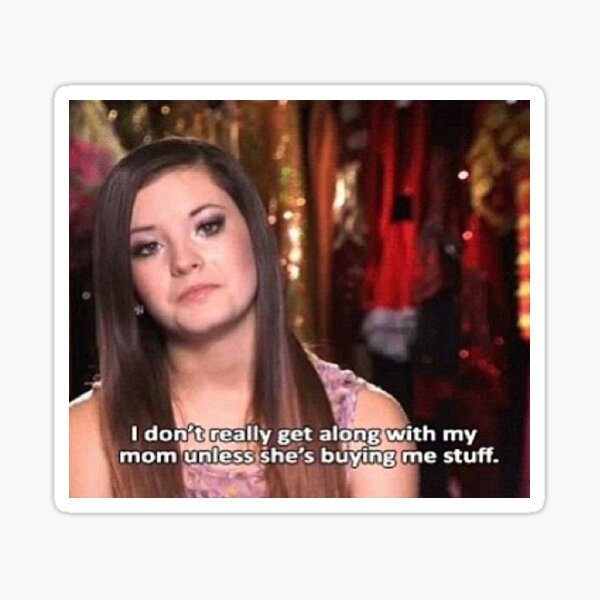 Brooke Hyland dance moms quote