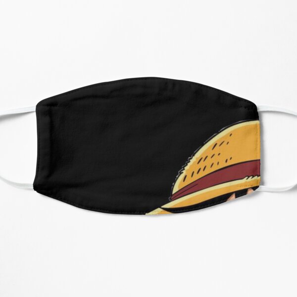 Luffy Anime Sticker (One Piece) Flat Mask