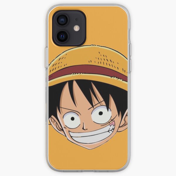 Luffy Anime Sticker (One Piece) iPhone Soft Case