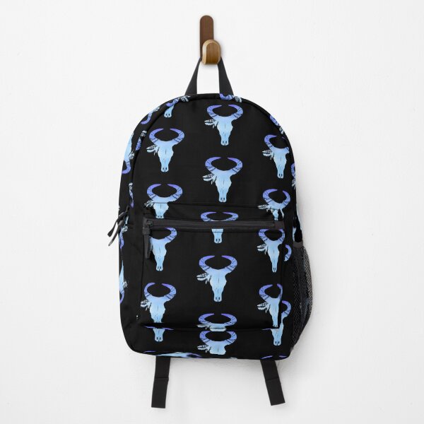 Item preview, Cow skull in front of the blue sky designed and sold by sarahpainter.