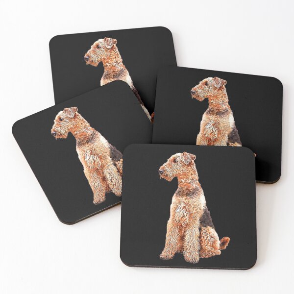 Item preview, Airedale Terrier Cute Dog designed and sold by ElegantCat.
