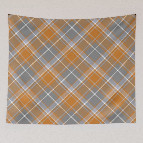 Item preview, Grey Ochre Tartan Cross Plaid designed and sold by 89BLACK.