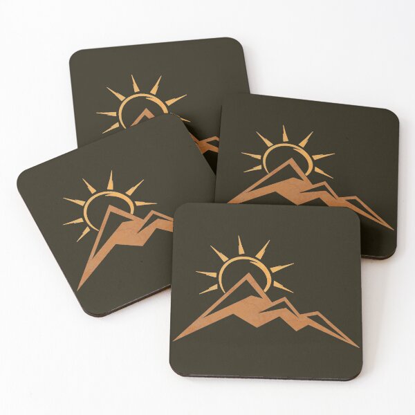 Item preview, autumn mountain sunshine icon designed and sold by pholange.