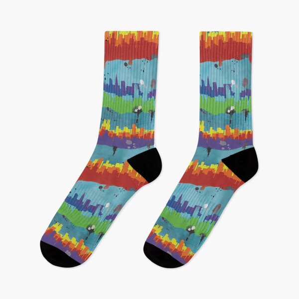 Aperçu de l'œuvre Pride City Stripe créée et vendue par ScribbledToad.
