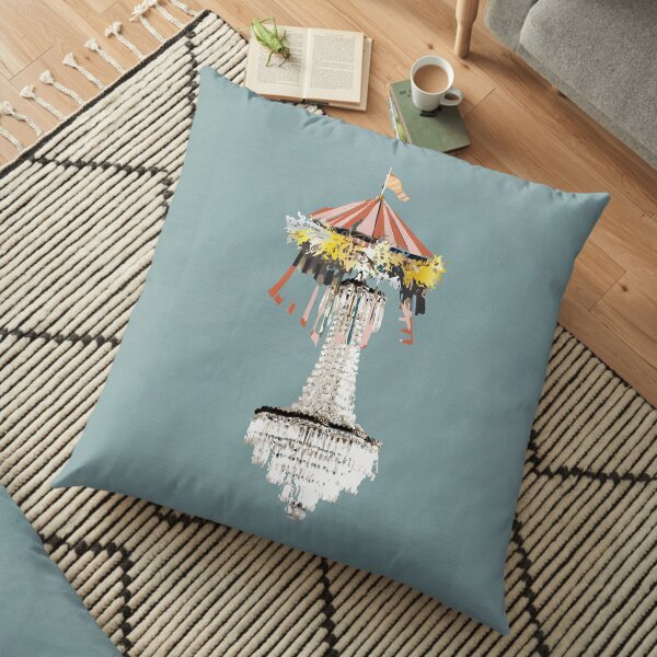Illuminated Circus Floor Pillow