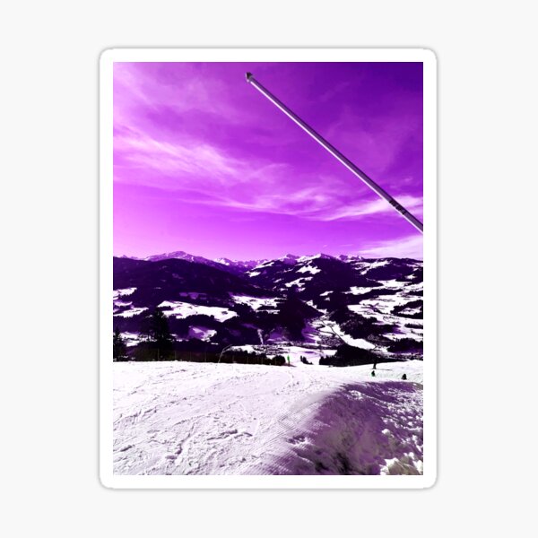 Trippy slopes Sticker