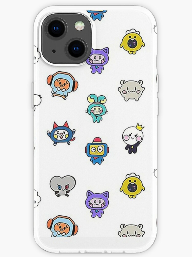 Treasure Line Friends Characters Iphone Case By Nadinec22 Redbubble