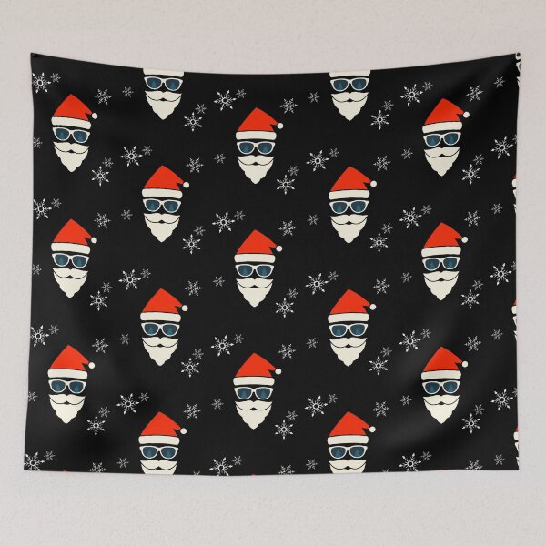Item preview, Hipster Santa Claus With Sunglasses, Cool Santa designed and sold by TeensArts.