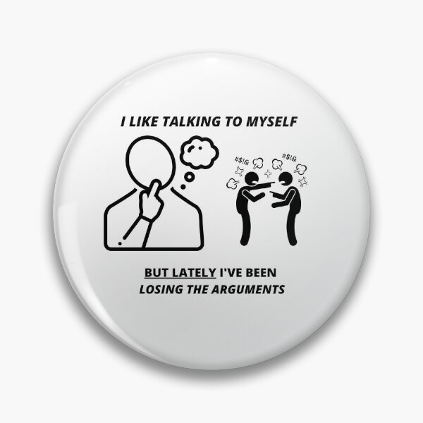 Item preview, I LIKE TALKING TO MYSELF designed and sold by MuscleCarTs.