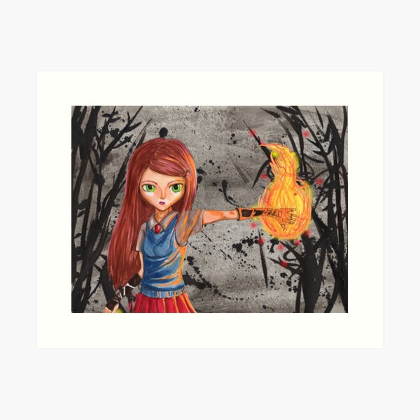 Item preview, Fire Mage designed and sold by Feliza Estrada.