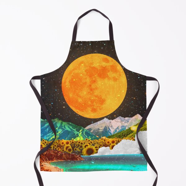 Item preview, Orange Moon designed and sold by CollageSoul.