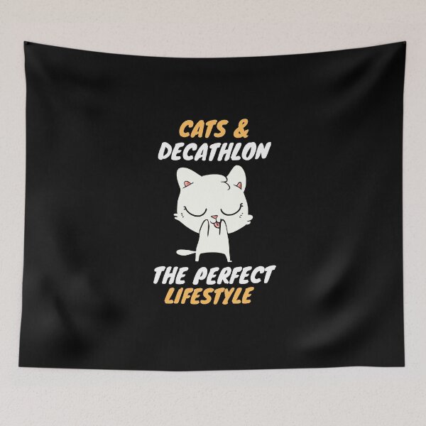 Item preview, cats & decathlon lifestyle designed and sold by SnowballStep.